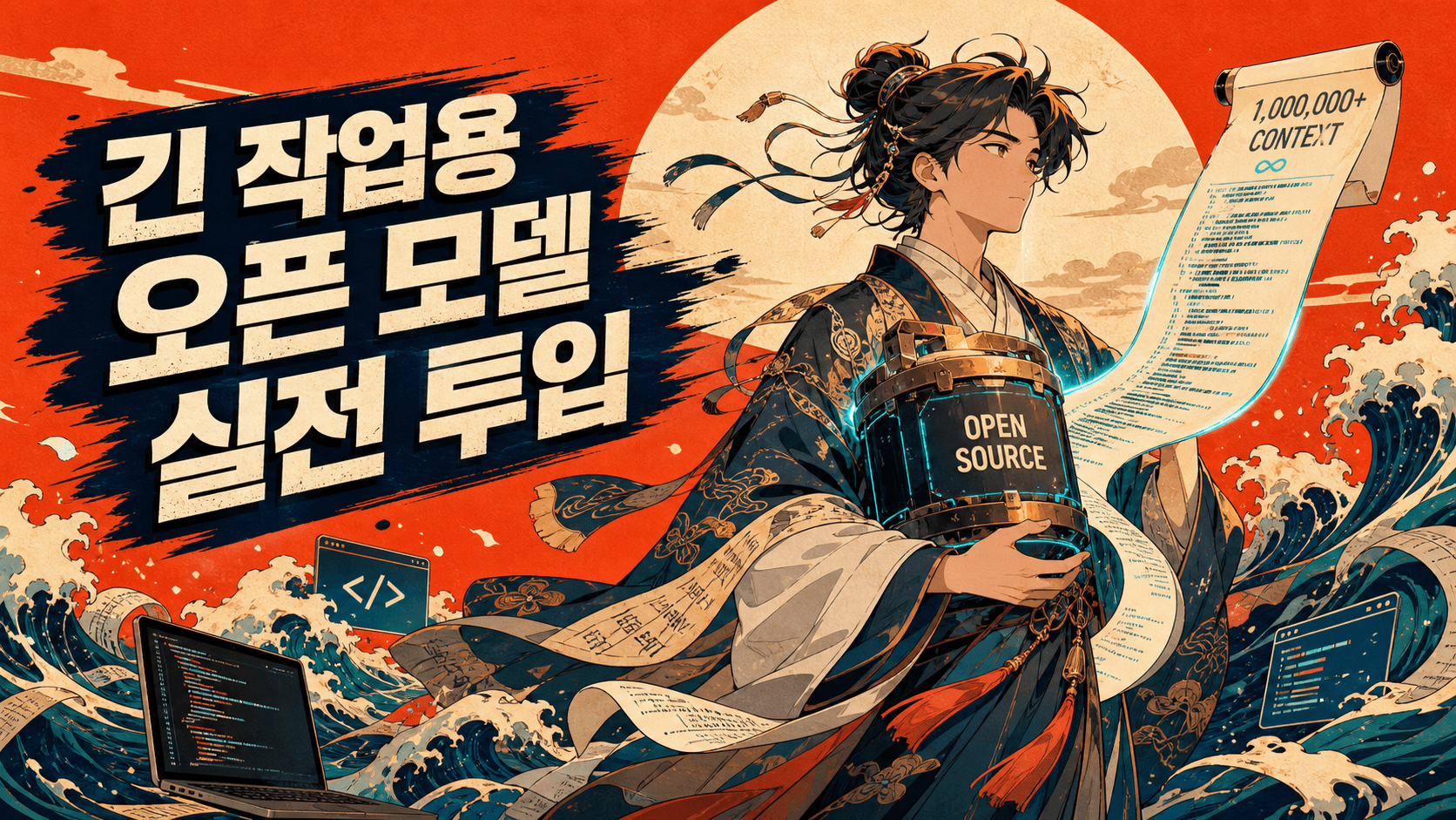 긴 작업용 오픈 모델이 실전 구간에 들어왔다